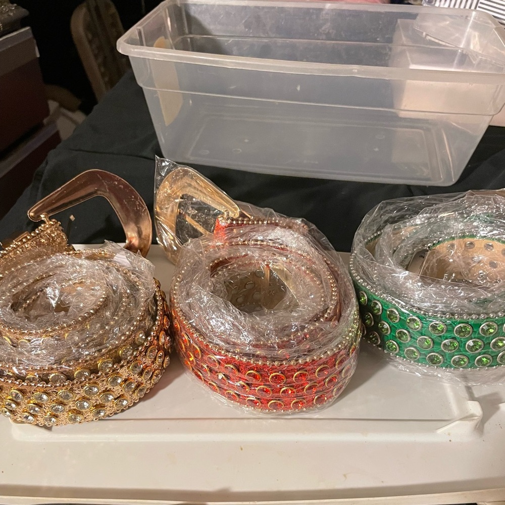 Men diamond belts